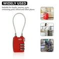 Approved Essentials Combination Lock for Locker Locking Luggage Padlock