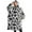 Black White Cow, variant on Oversized Wearable Blanket Hoodie,Black White Cow Pattern Sherpa Blanket Hoodie with Super Pockets,Super Warm Fuzzy Pullover for Women & Men