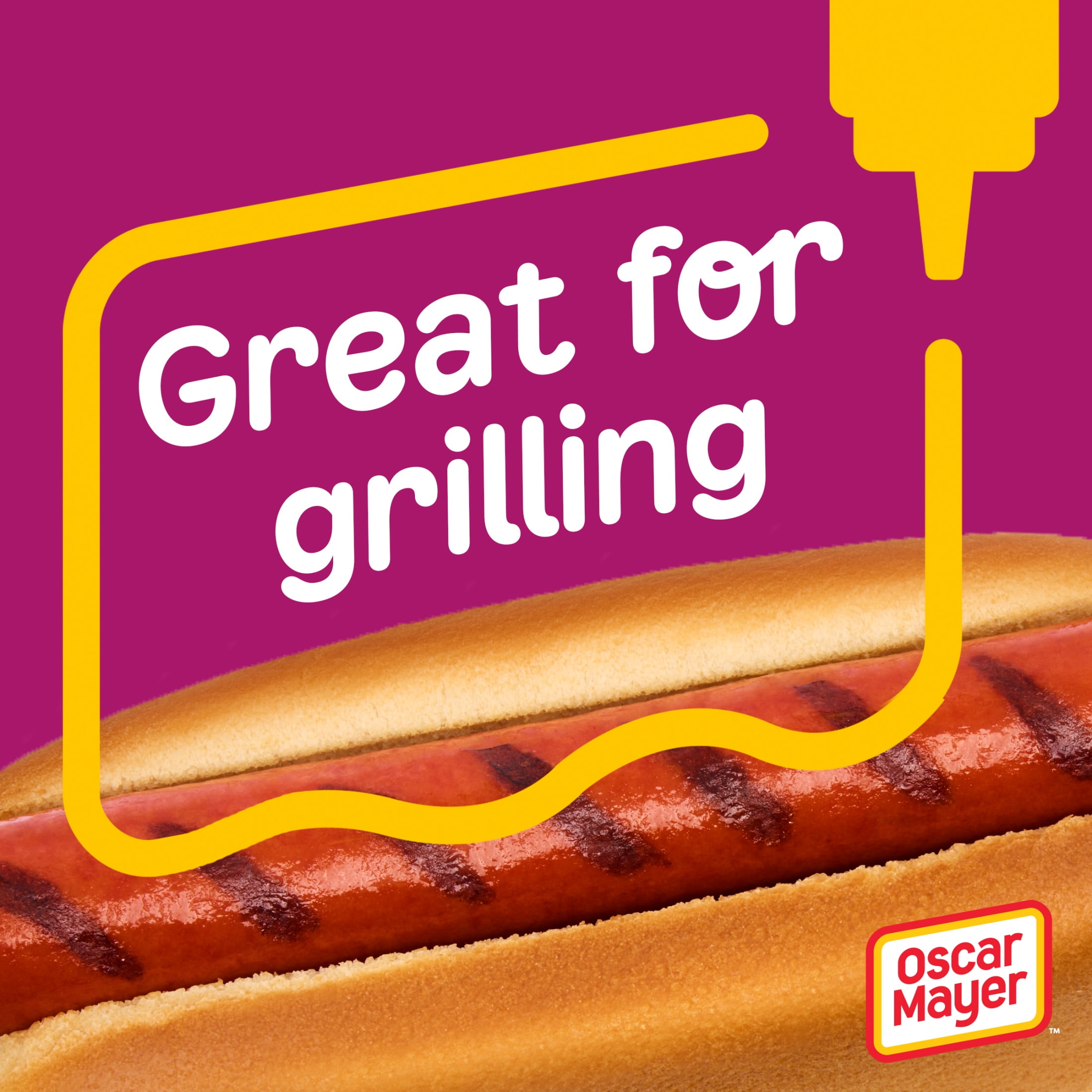 Oscar Mayer Stuffed Cheese Hot Dogs, 10 Count Pack