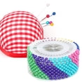 thumbnail image 3 of Cergrey 960Pcs Multicolor Pearl Round Head Pin Head Straight Needle Making Corsage For DIY,Handmade Crafts Tool,Colourful Ball Pearl Head Needle, 3 of 8