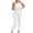 A-White, variant on Aueoeo Formal Jumpsuits for Women, Women's One Piece Bodycon Jumpsuit Tank Romper Spandex Bodysuit Ribbed Catsuit for Workout, Sleeveless Shapewear