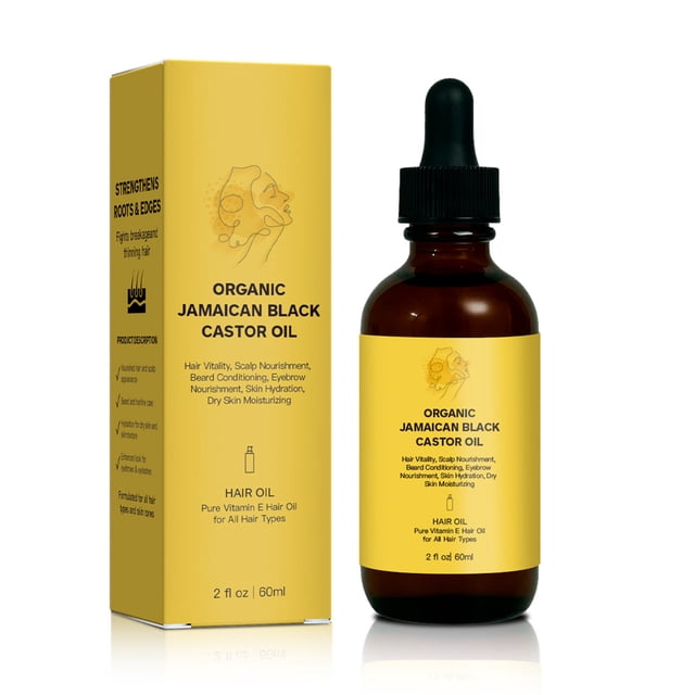 Aceite esencial de ricino con roll-on de cuarzo rosa. 100% libre de hexano. Hidrata y nutre profundamente. Alivia las molestias. 60 ml por esencia.
