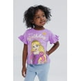 thumbnail image 3 of Disney Princess Rapunzel Metallic Print T-Shirt Toddler to Big Kid, 3 of 5