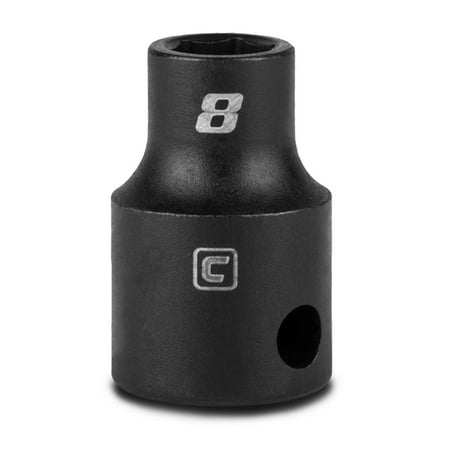 UPC: 0886352530088 | Capri Tools 8 mm Shallow Impact Socket  3/8-Inch Drive  6-Point  Metric