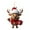 I, variant on Funny Animal Christmas Ornament - Dachshund Goat Elk Pig Acrylic Figurine for Xmas Tree Decor, Farm Animal Holiday Gift Idea