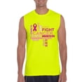 thumbnail image 1 of Mens Fight Breast Cancer Ultra Cotton Sleeveless T-Shirt, 1 of 5