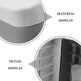thumbnail image 3 of UPOUART Compact Foldable Bathroom Footstool White Sturdy Toilet Step Stool for Comfortable Feet, 3 of 7