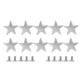 thumbnail image 2 of Sturdy Metal Construction Star Rivets, Secure Fastening Zinc Alloy Rivets for Leather, Easy Installation Metal Rivets for Leathercraft, Multi Purpose Star Rivets for Clothing, 2 of 7