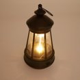 thumbnail image 3 of Injueey Luz Solar portátil Retro farol decoración luces nocturnas calle camino césped herramienta de iluminación para jardín patio Iluminación y accesorios Talón Injueey HA073457-01, 3 of 6