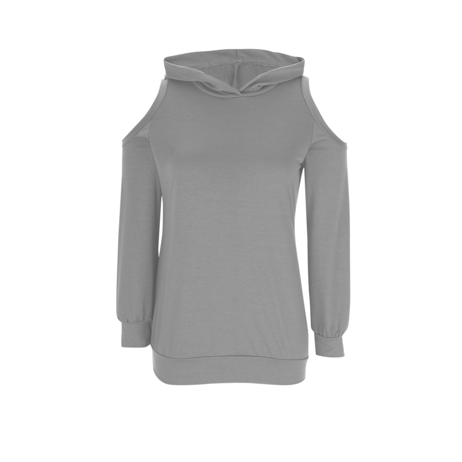 BSDJILFG Cold Shoulder Sweaters for Women Bell Sleeve Knitting Cotton Top High Neck Backless Soft Cozy Loose Blouses