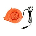 thumbnail image 2 of Dosaele 1 Set Portable Mini Electric Fan Air Blower for Doll Mascot Head Gas Mode Cartoon Costumes Inflatable Energetic Orange Blower, 2 of 8