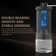 thumbnail image 6 of Leyfeng Coffee Grinder, Manual Coffee Bean Grinder, Capacity 25G with Ceramic Conical Burr, 30 Coarseness Settings, Portable Travel Espresso Coffee Hand Grinder with Hand Crank & Cleaning Brush, 6 of 8