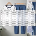 thumbnail image 4 of Gubotare Big Girls Pajamas Toddler Long Sleeve Pajama Set,Kids 2pcs Sleepwear Jammies Set Size 13-14 (White,13-14 Years), 4 of 8