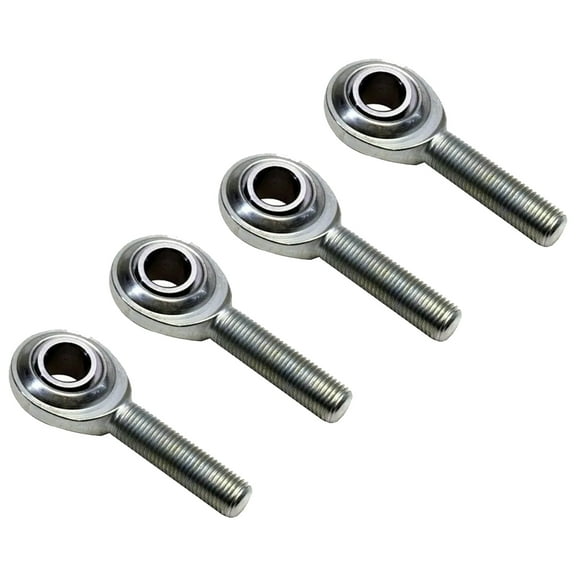 Standard Steel Heim Joint Rod Ends, 3/8-24 RH Male 4 PK