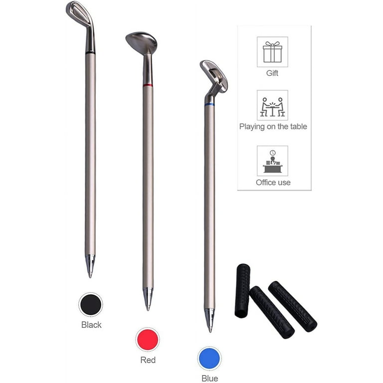 Golf Pen Gift Set Cool Office Gadgets Desk Accessories for Men Boss Dad  Golfers Him Coworkers - Mini Golf Club Pens Unique Desktop Games Novelty  Table Top Toys Fun Adult Birthday Gift 
