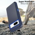 thumbnail image 2 of NIFFPD Pixel 7 Pro Case with Belt-Clip Holster, Heavy Duty Drop Protection Shockproof Protective for Google Pixel 7 Pro Case Dark blue&Blue, 2 of 5