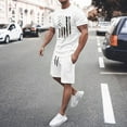 thumbnail image 2 of Independence Day Men's Set Fashion New Pattern Star Stripe Print Summer Breathable Comfortable Casual Clothing, 2 of 2