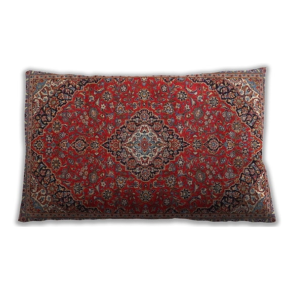 Ahgly Company Indoor Rectangular Traditional Lumbar Throw Pillow, 13 inch by 19 inch