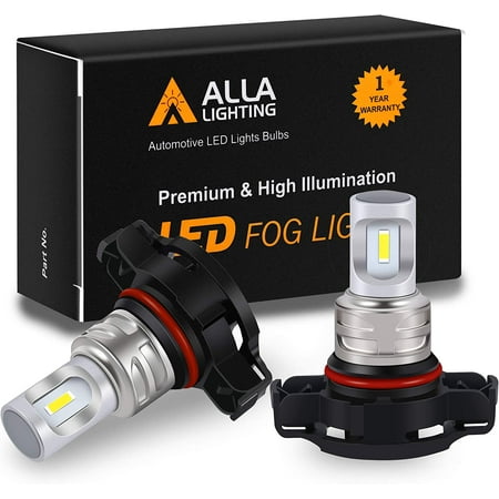 

Alla Lighting PG20/4 Base 12188NAC1 PSY24W LED Front Turn Signal Lights Bulbs Upgrade Golden Yellow