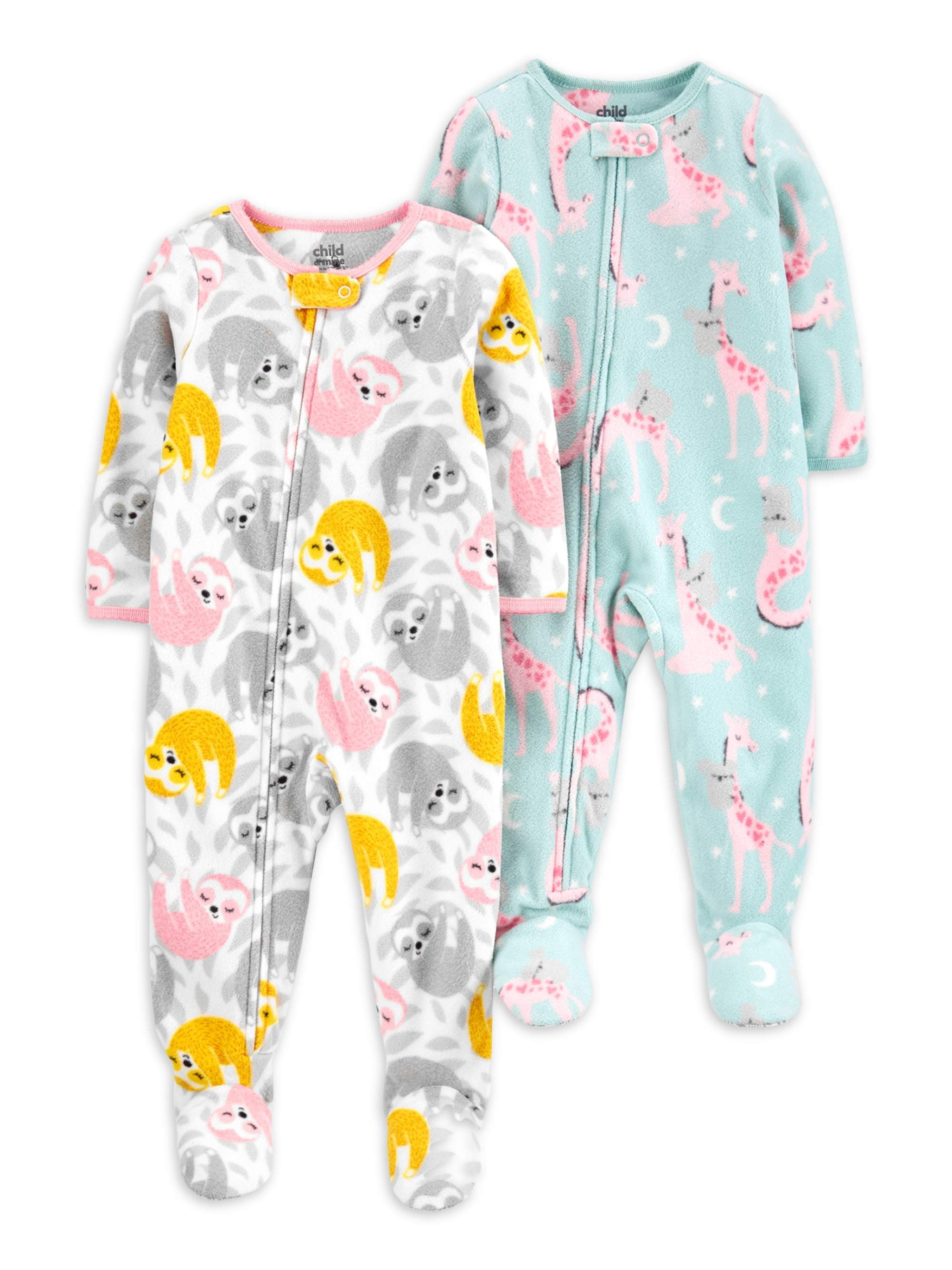 Carter's Girls' Footed Fleece Pajamas Blanket Sleeper  5T 