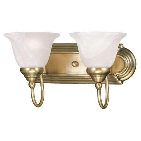 - Livex Lighting Belmont 2 Light Bath Vanity