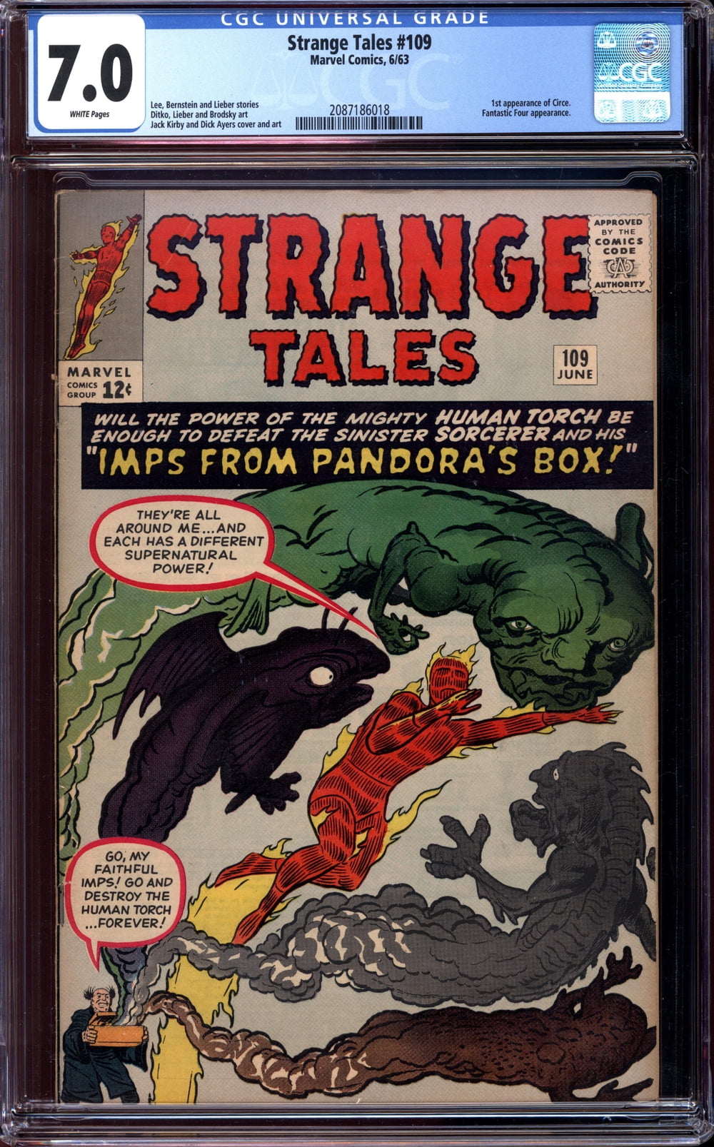 Cover of Strange Tales #109