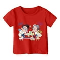 thumbnail image 3 of Hiijoy Big Girls Cartoon Graphic Tee Short Sleeve Crew Neck T-Shirt, Sizes 1-13, 3 of 3