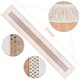 thumbnail image 3 of Caminos De Mesa De Macramé Camino De Mesa De Arpillera Natural, Camino De Mesa Boho De Algodón Empalmado Con Tasse. Afortunado Sencillez, 3 of 5