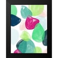 thumbnail image 2 of Vess, June Erica 12x14 Black Modern Framed Museum Art Print Titled - Paper Chase III, 2 of 5