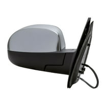 TYC 2150141 Mirror Right Passenger Side Power Heated New with Lifetime Warranty Fits select: 2007-2013 CHEVROLET SUBURBAN, 2007-2013 GMC YUKON