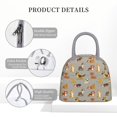 thumbnail image 4 of Disketp Cute Dog Bolsa Térmica para Almuerzo, Lonchera con Abertura Amplia y Gran Capacidad, Organizador Reutilizable para Mujeres, Hombres y Adultos, 4 of 6
