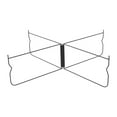 thumbnail image 1 of Almencla Support Pliable Support de Valise Robuste pour Barbecue Maison Pique-Nique Noir Incurvé, 1 of 8