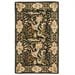 thumbnail image 3 of Safavieh  Handmade Floral Bells Charcoal Grey Hand-spun Wool Rug (3' x 5'), 3 of 5