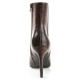 thumbnail image 3 of Journee Womens Silvy Inside Zip Stiletto Booties, 3 of 9