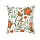 thumbnail image 1 of Funda de almohada de Navidad muñeco sin rostro enano gnomo duende celosía árbol de Navidad copo de nieve piel de melocotón impreso sofá funda de almohada Wmkox8yii HFSH4061, 1 of 1