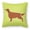 Green, variant on Carolines Treasures BB3693PW1414 Irish Setter Checkerboard Blue Fabric Decorative Pillow
