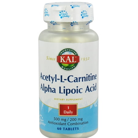 Kal Acetyl-L-Carnitine and Alpha Lipoic Acid - 60