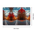 thumbnail image 5 of Area Rugs For Living Room Decor - Serene Autumn Forest Path Anti Slip Throw Washable Rugs 3x5 For Bedroom, Soft Indoor Carpet For Bedroom Living Room 60x39In, 5 of 5