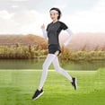 thumbnail image 4 of UV Sun Protection Compression Leg Sleeves-Tattoo Cover Up-Cooling Athletic Sports Sleeve For Football,Golf&Volleyball, 4 of 6