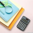 thumbnail image 4 of sruoe Calculator, Desktop Calculator, Small Mini Calculator, Large Lcd Display Button Battery Power Smart Calculator, Portable Electronic Calculator, 4 of 6