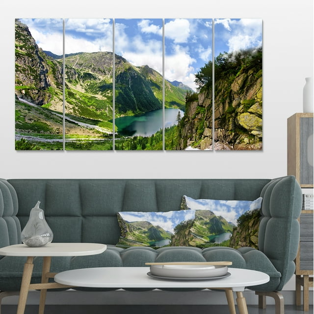 Incredible View of Tatra Mountains - Landscape Canvas Art Print