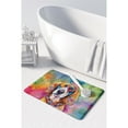 thumbnail image 3 of Carolines Treasures DAC2582RUG 19 x 27 in. Hippie Dawg Memory Foam Kitchen Mat, 3 of 5