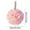 Pink, variant on 80g Mesh Bath Shower Loofah Sponge - Soft Pouf Body Wash Scrubber, Fluffy Bath Scrunchies for Exfoliation, Reusable Shower Loofahs for Daily Bathing,White,5.31in/14cm