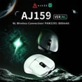 thumbnail image 2 of Ajazz AJ159 NL New NearLink Edition Gaming Mouse Original Phase PAW3311 Ultra Long Life 800mAh Battery White, 2 of 4