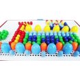 thumbnail image 3 of 296 Pegs Little Painter Children Kid Gift Creative Picture Toy Environmental Protection Peg Art Drawing board, 3 of 6