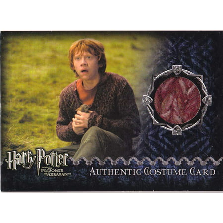 Harry Potter and the Prisoner of Azkaban Ron Weasley Authentic Costume Card
