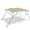 Beige, variant on SavvyCraft® 4 Bow Square Tube Boat Bimini Top with Frame & Canvas, 8ft L 54"H 91"-96" W Navy