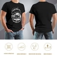 thumbnail image 5 of Jesus Made Me A Fisherman Exuberant Men's Cotton Short Sleeve HD Print Tee for Casual T-Shirt Crew Neck Top Black 3XL, 5 of 7