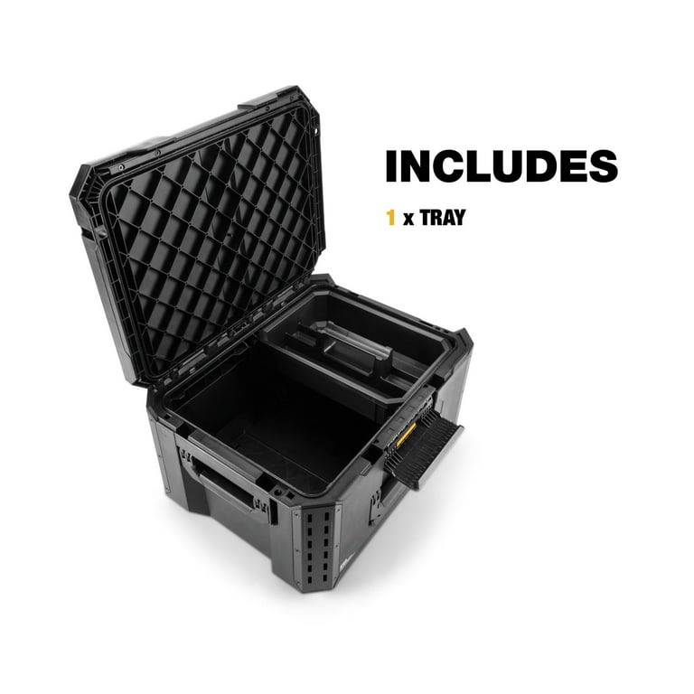 ToughBuilt StackTech Large Tool Box with Auto-Locking Interface
