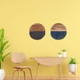 thumbnail image 4 of Vjnyvs Macrame Wall Hanging Boho Semi-circular Wooden Tapestry, Bohemian Chic Home Bedroom Living Room Decor Modern Wall Art Decorations, 4 of 7